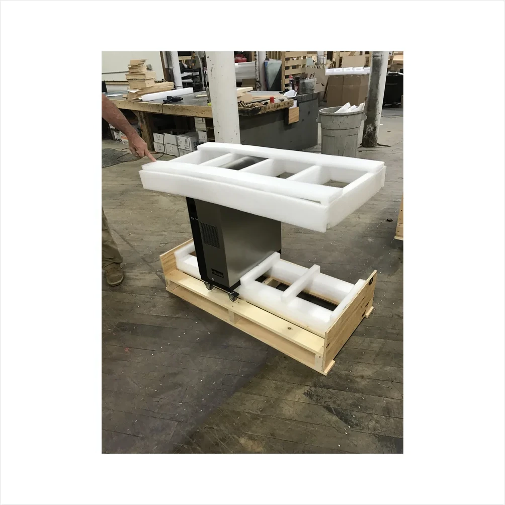 Skid with Foam Cap
